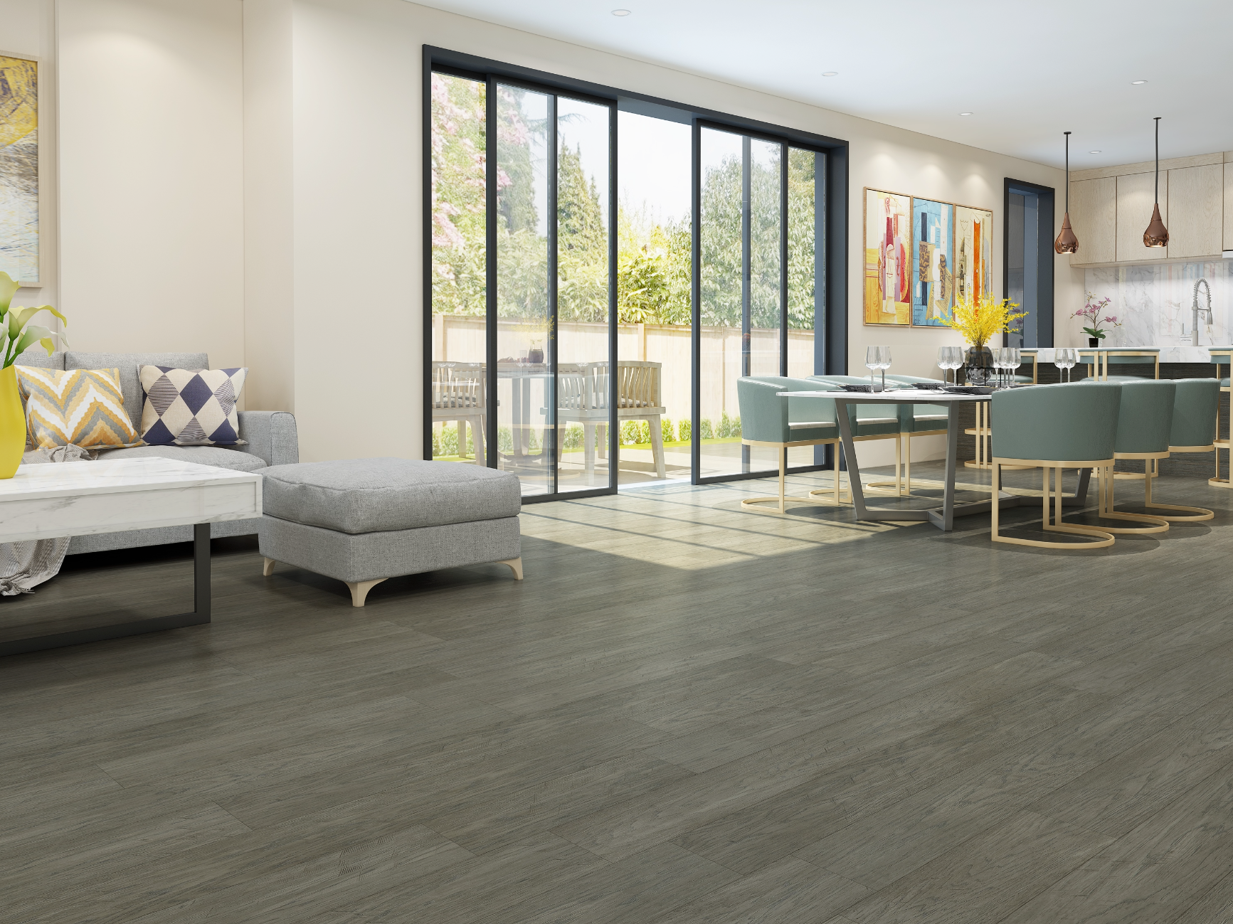 Hickory - Euro Grey Sample*