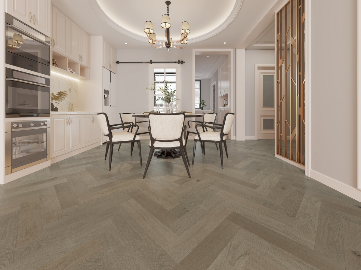 Nouveau 7 Bespoke Herringbone - Rooftop Loft Sample